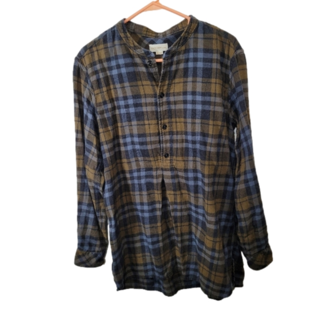 TNA oversized plaid tunic